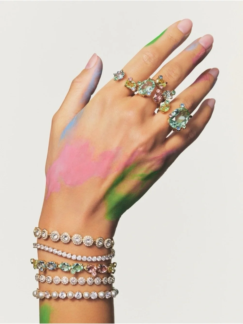 Swarovski Gema Ring Set